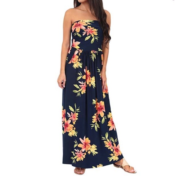 Rags and Couture Dresses & Skirts - Rags & Couture Strapless Maxi Dress